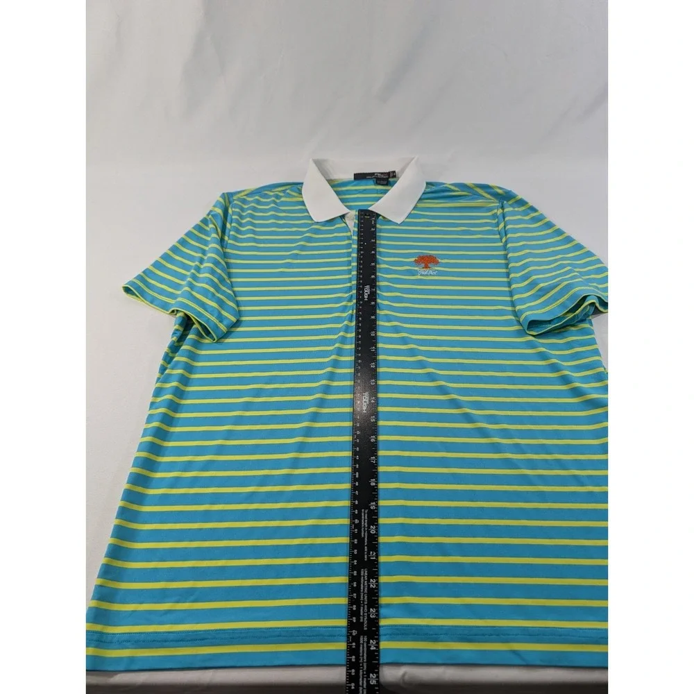 Men's Polo RLX Ralph Lauren Short Sleeve Oak Tree National Polo Shirt Sz XL Gree